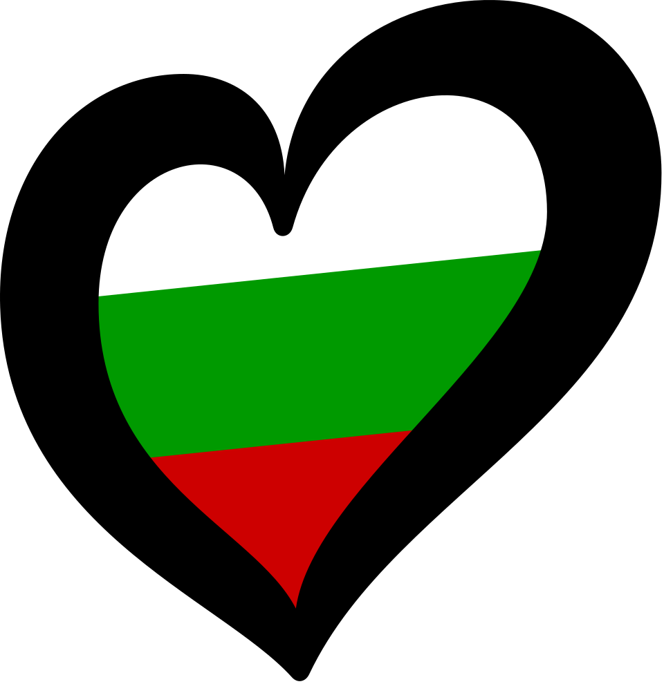 Eurovision 2027 Pernik logo with Bulgarian flag heart